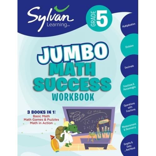 Sylvan Learning - 5th Grade Jumbo Math Success Workbook