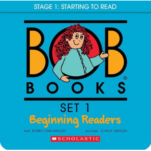 Bobby Lynn Maslen - Bob Books - Set 1: Beginning Readers Box Set Phonics, Ages 4 and Up, Kindergarten (Stage 1: Starting to Read)