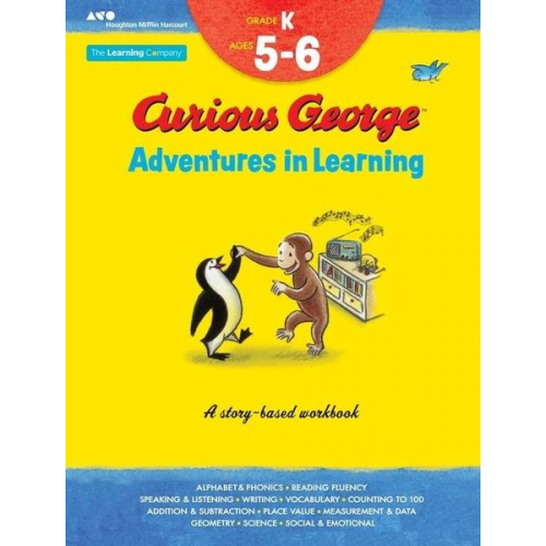 The Learning Company - Curious George Adventures in Learning, Kindergarten