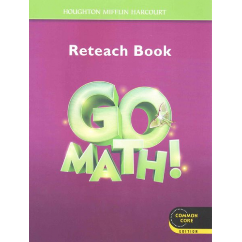 Houghton Mifflin Harcourt (COR) - Student Reteach Workbook Grade 3