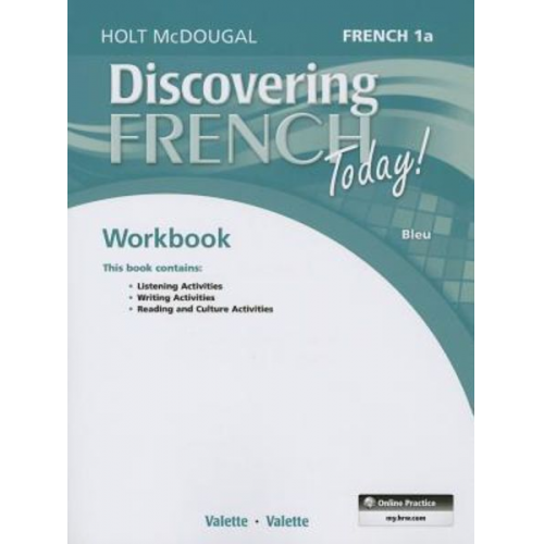 Student Edition Workbook Level 1a