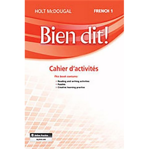 Cahier d'Activités Student Edition Levels 1a/1b/1