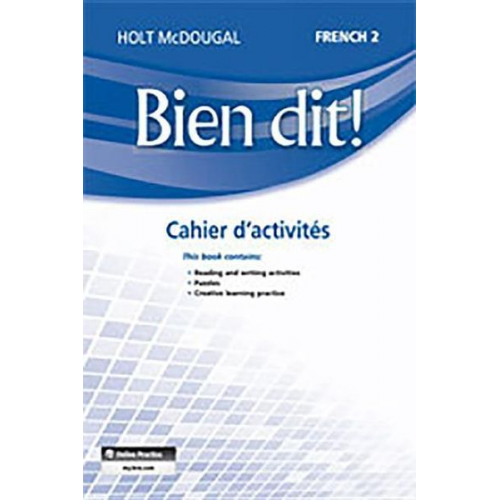 Cahier d'Activités Student Edition Level 2