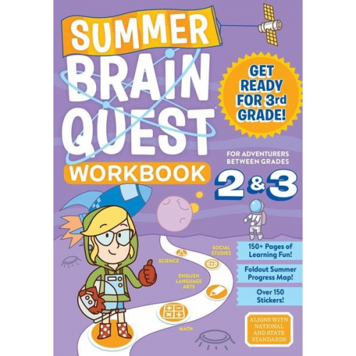 Workman Publishing Persephone Walker Claire Piddock - Summer Brain Quest: Between Grades 2 & 3