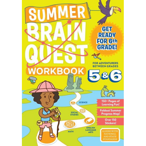 Workman Publishing Bridget Heos Claire Piddock Kim Tredick - Summer Brain Quest: Between Grades 5 & 6