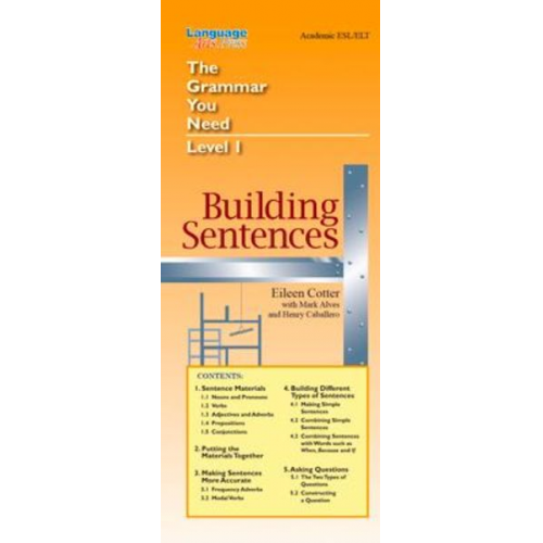 Eileen Cotter - Building Sentences