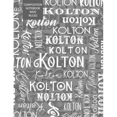 Skylemar Stationery & Design Co - Kolton Composition Notebook Wide Ruled