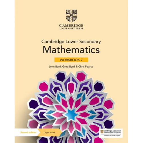 Lynn Byrd Greg Byrd Chris Pearce - Cambridge Lower Secondary Mathematics Workbook 7 with Digital Access (1 Year)