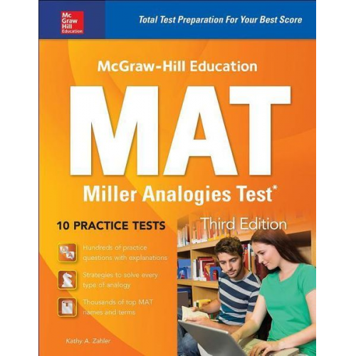 Kathy A. Zahler - McGraw-Hill Education Mat Miller Analogies Test, Third Edition