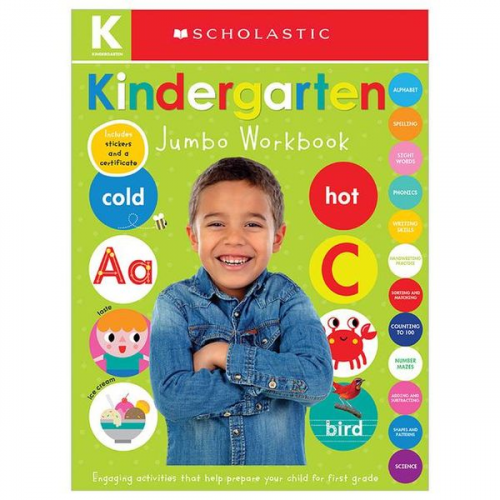 Scholastic - Kindergarten Jumbo Workbook: Scholastic Early Learners (Jumbo Workbook)