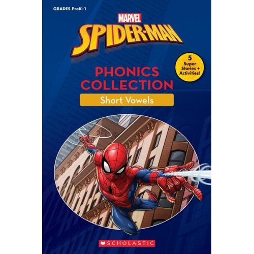 Scholastic - Spider-Man Amazing Phonics Collection: Short Vowels (Disney Learning Bind-Up)