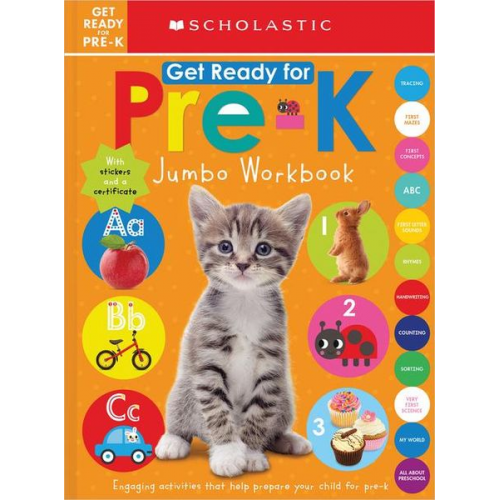 Scholastic - Get Ready for Pre-K Jumbo Workbook: Scholastic Early Learners (Jumbo Workbook)