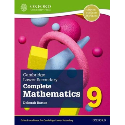 Deborah Barton - Cambridge Lower Secondary Complete Mathematics 9: Student Book (Second Edition)