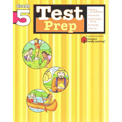 Flash Kids Editors - Test Prep: Grade 5 (Flash Kids Harcourt Family Learning)