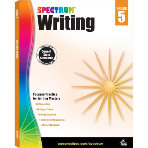 Spectrum Writing, Grade 5