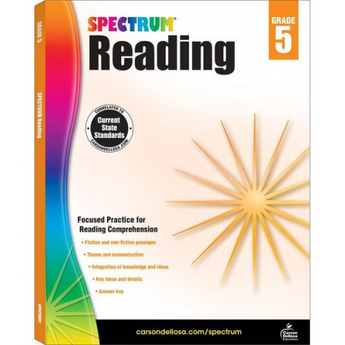 Spectrum - Spectrum Reading Workbook, Grade 5