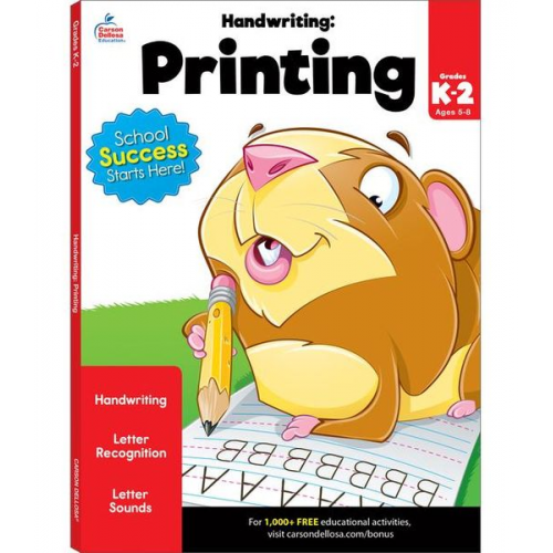 Handwriting: Printing Workbook