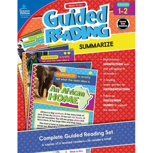 Mckenzie - Ready to Go Guided Reading: Summarize, Grades 1 - 2