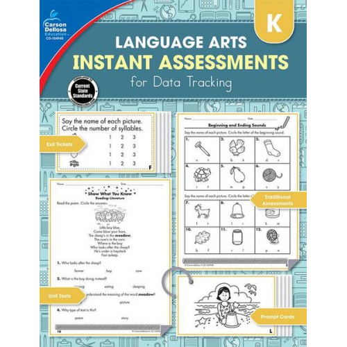 Instant Assessments for Data Tracking, Grade K