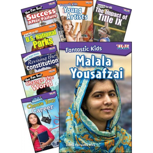 Multiple Authors - Time for Kids Social Studies Grades 4-5, 8-Book Set