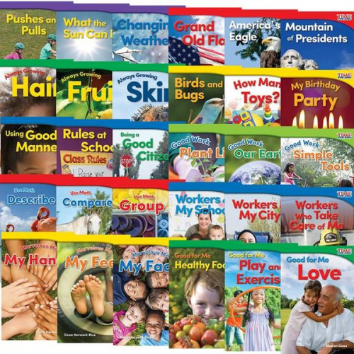 Multiple Authors - Time for Kids(r) Informational Text Grade K Readers 30-Book Set