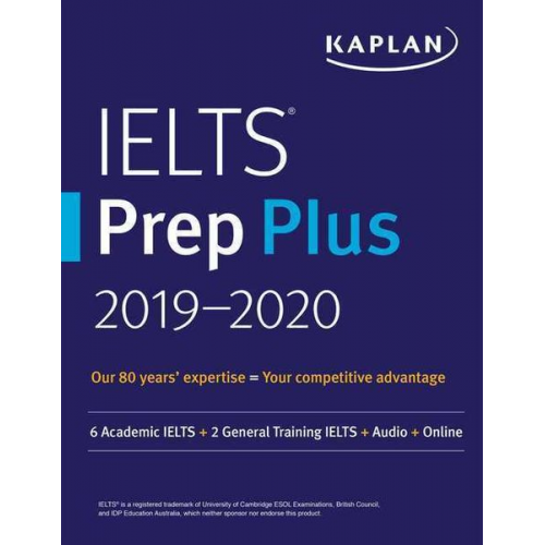 Kaplan Test Prep - Ielts Prep Plus 2019-2020