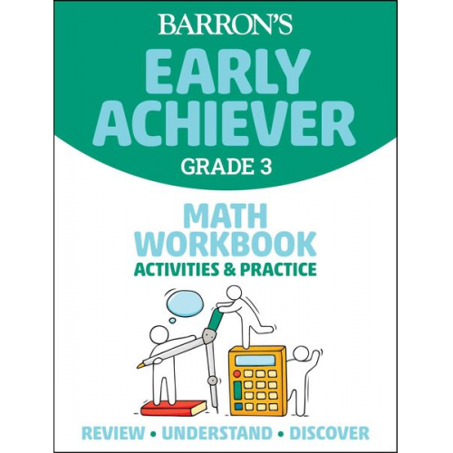 Barron's Educational Series - Barron's Early Achiever: Grade 3 Math Workbook Activities & Practice