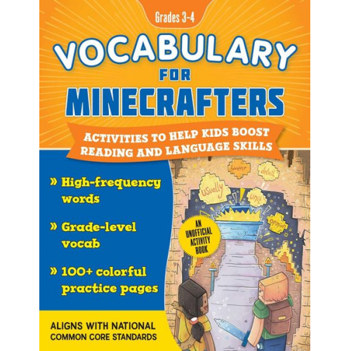 Sky Pony Press - Vocabulary for Minecrafters: Grades 3-4