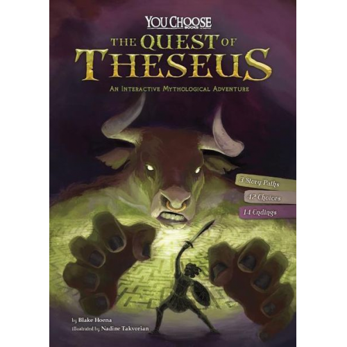 Blake Hoena - The Quest of Theseus: An Interactive Mythological Adventure