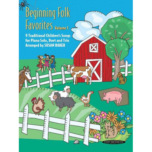 Susan Baker - Beginning Folk Favorites, Vol 1