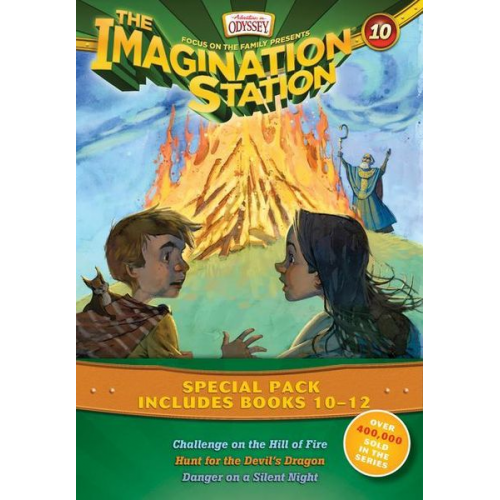 Marianne Hering Marshal Younger Wayne Thomas Batson - Imagination Station Books 3-Pack: Challenge on the Hill of Fire / Hunt for the Devil's Dragon / Danger on a Silent Night