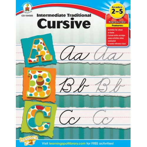 Intermediate Traditional Cursive, Grades 2 - 5