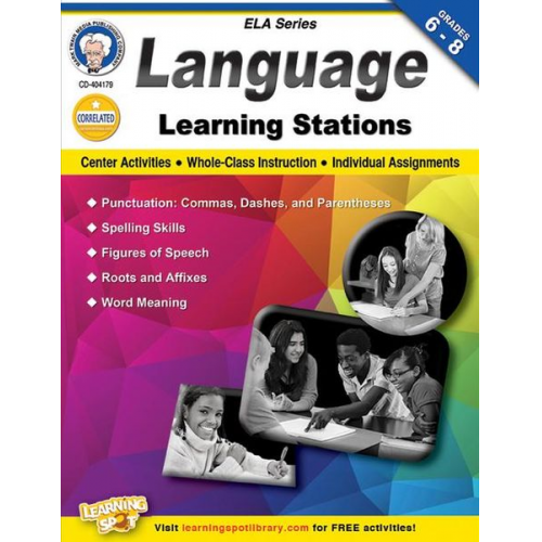 Schyrlet Cameron Suzanne Myers - Language Learning Stations, Grades 6-8