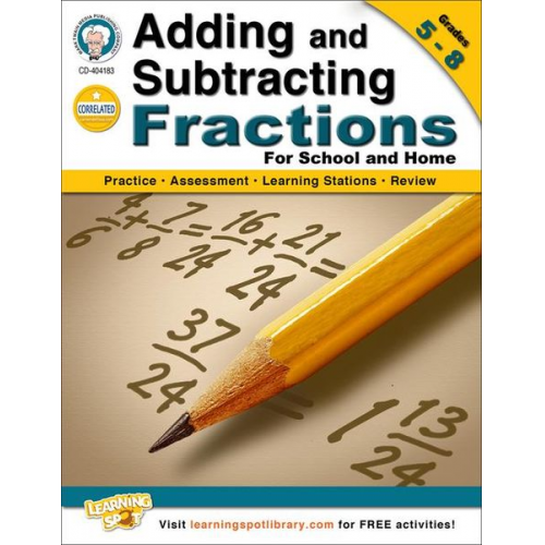 Schyrlet Cameron Carolyn Craig - Adding and Subtracting Fractions, Grades 5-8