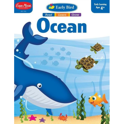 Educational Publishers Evan-Moor - Early Bird: Ocean, Age 4 - 5 Workbook