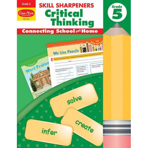 Educational Publishers Evan-Moor - Skill Sharpeners: Critical Thinking, Grade 5 Workbook