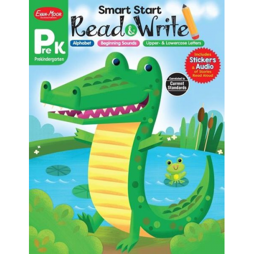 Educational Publishers Evan-Moor - Smart Start: Read and Write, Prek Workbook