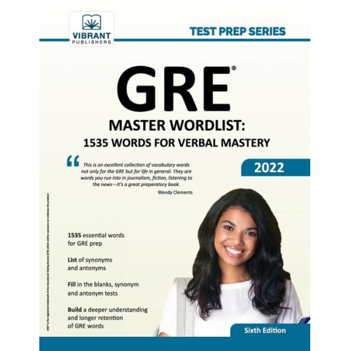 Vibrant Publishers - GRE Master Wordlist