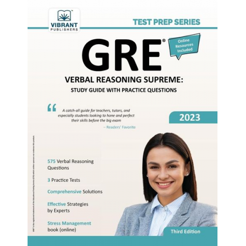 Vibrant Publishers - GRE Verbal Reasoning Supreme