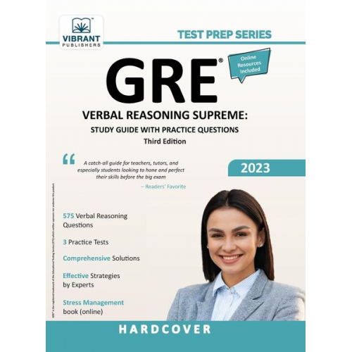 Vibrant Publishers - GRE Verbal Reasoning Supreme