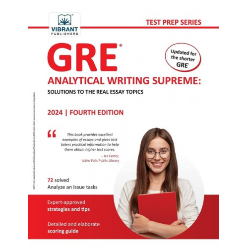 Vibrant Publishers - GRE Analytical Writing Supreme