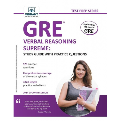 Vibrant Publishers - GRE Verbal Reasoning Supreme