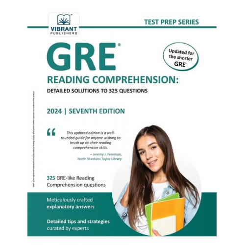 Vibrant Publishers - GRE Reading Comprehension