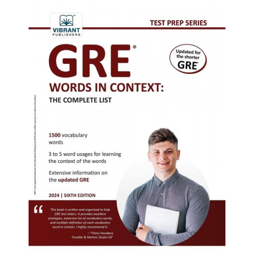 Vibrant Publishers - GRE Words In Context