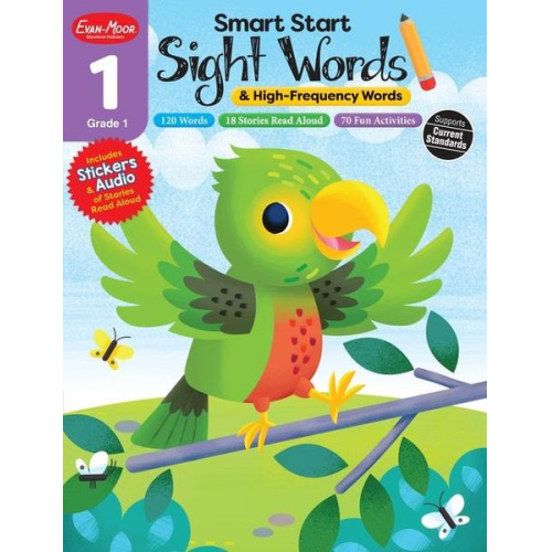 Educational Publishers Evan-Moor - Smart Start: Sight Words & High-Frequency Words, Grade 1 Workbook