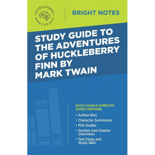 Study Guide to The Adventures of Huckleberry Finn by Mark Twain