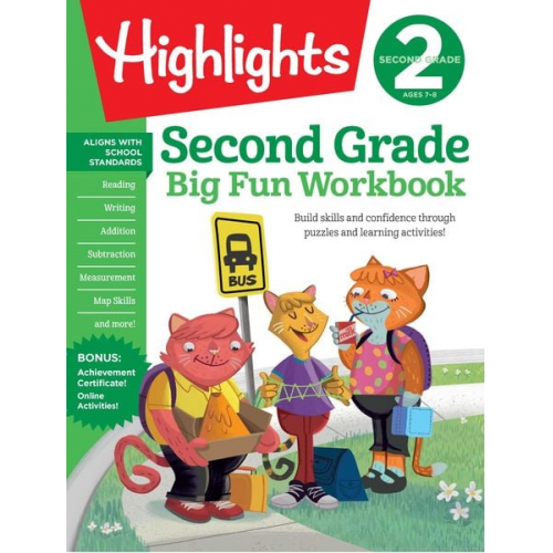 Highlights Learning - Second Grade Big Fun Workbook