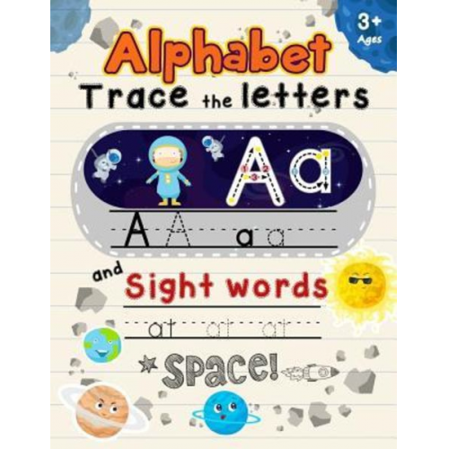 K. Imagine Education - Alphabet Trace the Letters and Sight Words Ages 3+