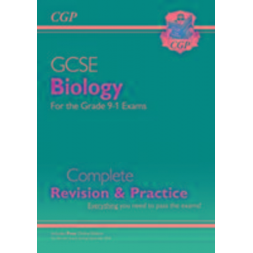 Cgp Books - GCSE Biology Complete Revision & Practice includes Online Ed, Videos & Quizzes: for the 2025 and 2026 exams