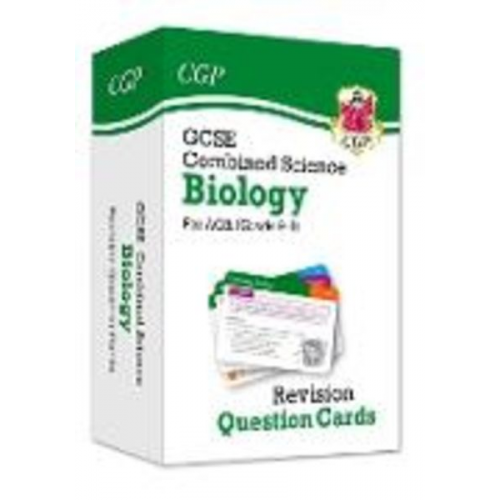 Cgp Books - GCSE Combined Science: Biology AQA Revision Question Cards